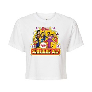 Women's - The Brady Bunch - The Brady Kids Cropped Graphic T-Shirt - 1 of 4