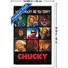 Trends International Child's Play - Which Chucky Are You Today Framed Wall Poster Prints - 3 of 4
