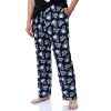 WWE Mens' Wrestling Stone Cold Steve Austin 3:16 Sleep Pajama Set Black - 3 of 4
