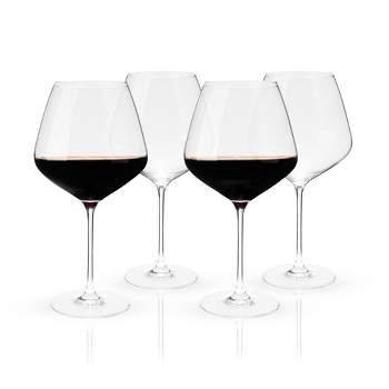 19oz 6pk Glass Large Stemmed Wine Glasses - Threshold™