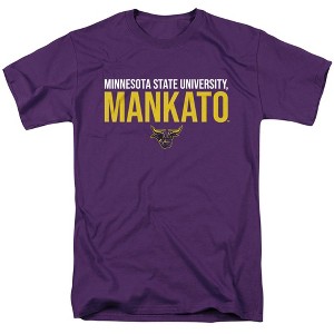 Men's Minnesota State University Mankato Official Stacked T-Shirt - 1 of 4