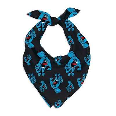 Fresh Pawz Santa Cruz Dog Bandana - Black - L