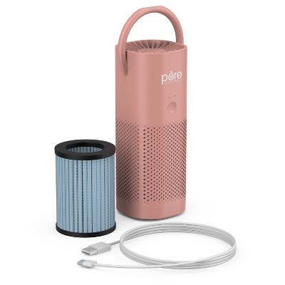 Blush Portable HEPA Air Purifier with Odor Absorbing Filter