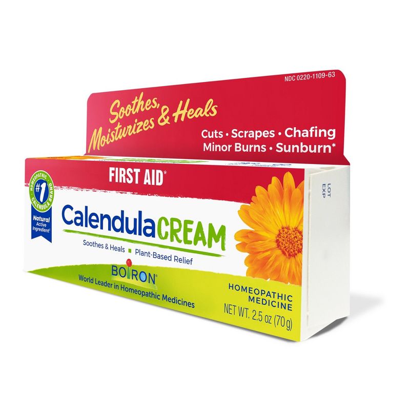 Boiron Calendula Cream (5th Panel) Homeopathic Medicine For First Aid  -  2.5 oz Cream, 4 of 5