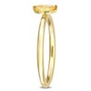 Everly Jewelry – 10K Yellow Gold 1/3 TGW Yellow Sapphire Fashion Ring - 4 of 4