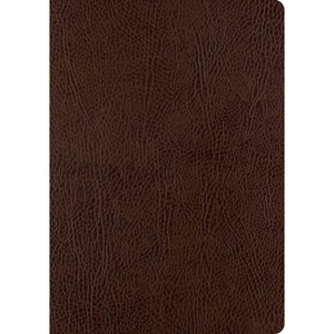 ESV Single Column Journaling Bible, Large Print (Mocha) - (Leather Bound) - 1 of 1