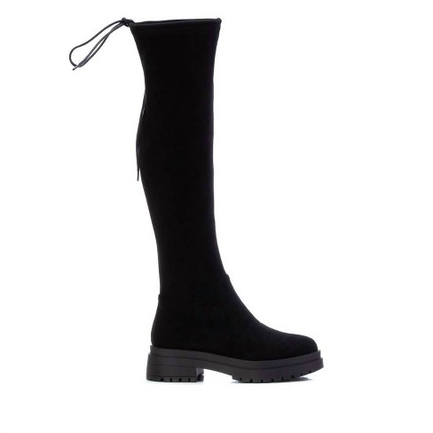 Target black suede boots shop