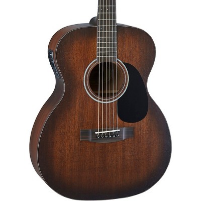 Mitchell T333E-BST Solid Mahogany Auditorium Acoustic-Electric Guitar Edge Burst