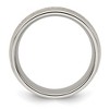 Black Bow Jewelry Men's 8mm Stainless Steel Antler Inlay Domed Standard Fit Band - 2 of 4