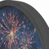Creative Products Goldens Watching Fireworks 20x20 Round Framed Print - 3 of 4