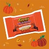 Reese's Peanut Butter Milk Chocolate & Vanilla Crème Werewolf Tracks Cup Halloween Candy Snack Size - 9.35oz - 4 of 4