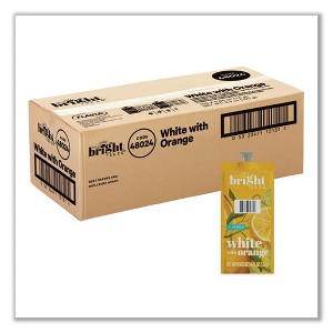FLAVIA The Bright Tea Co. White with Orange Tea Freshpack, White with Orange, 0.05 oz Pouch, 100/Carton - 1 of 4