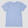 Levi's® Girls' Short Sleeve 'Butterfly' Graphic T-Shirt - Light Blue - 2 of 4