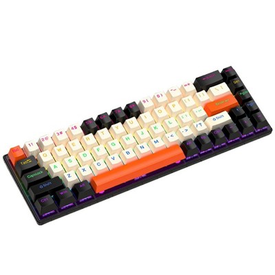 Mechanical keyboard USB Colorful Keyboards 68keys gaming pc Computer key board Backlit mini teclado Musical keyborad nergonomic