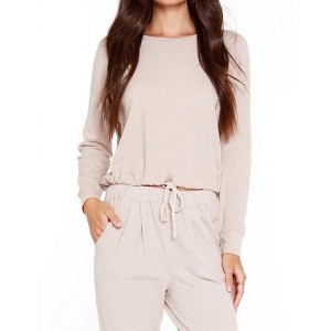 Women's Sustainable Drawstring Hem Top - bobi - 1 of 2