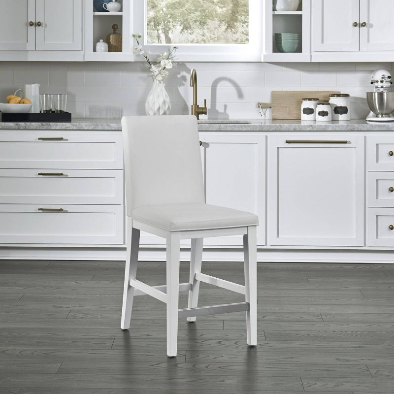Linear Counter Height Barstool White - Home Styles, 3 of 5