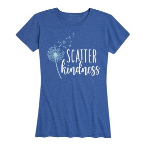 Women's - Instant Message - Scatter Kindness Short Sleeve Graphic T-Shirt - 1 of 4