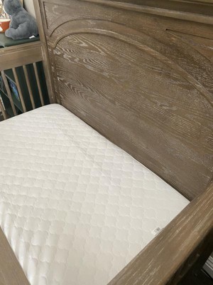 Sealy Cooling Moisture Wicking Waterproof Crib Mattress Pad - White : Target