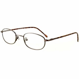 Flex Plus by Vivid FP-85 Designer Reading Eye Glasses in Brown 46mm +2.00 | Ladies | Oval Shape | X-Small Fit - 1 of 1