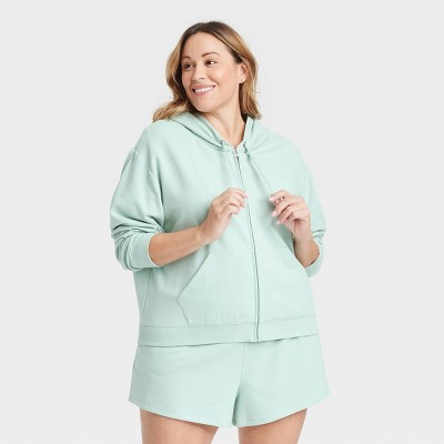 Women's Fleece Zip-Up Sweatshirt - Auden™