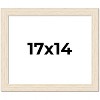 PosterPalooza | 17x14 Wide Barnwood Picture Frame, UV Acrylic, 6 Finishes - Grey, Brown, White, and Black - 2 of 4