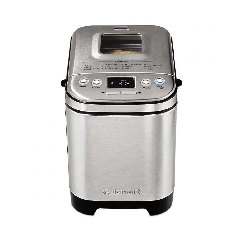 Photos - Breadmaker Cuisinart Compact 2 lbs Bread Maker - Stainless Steel 