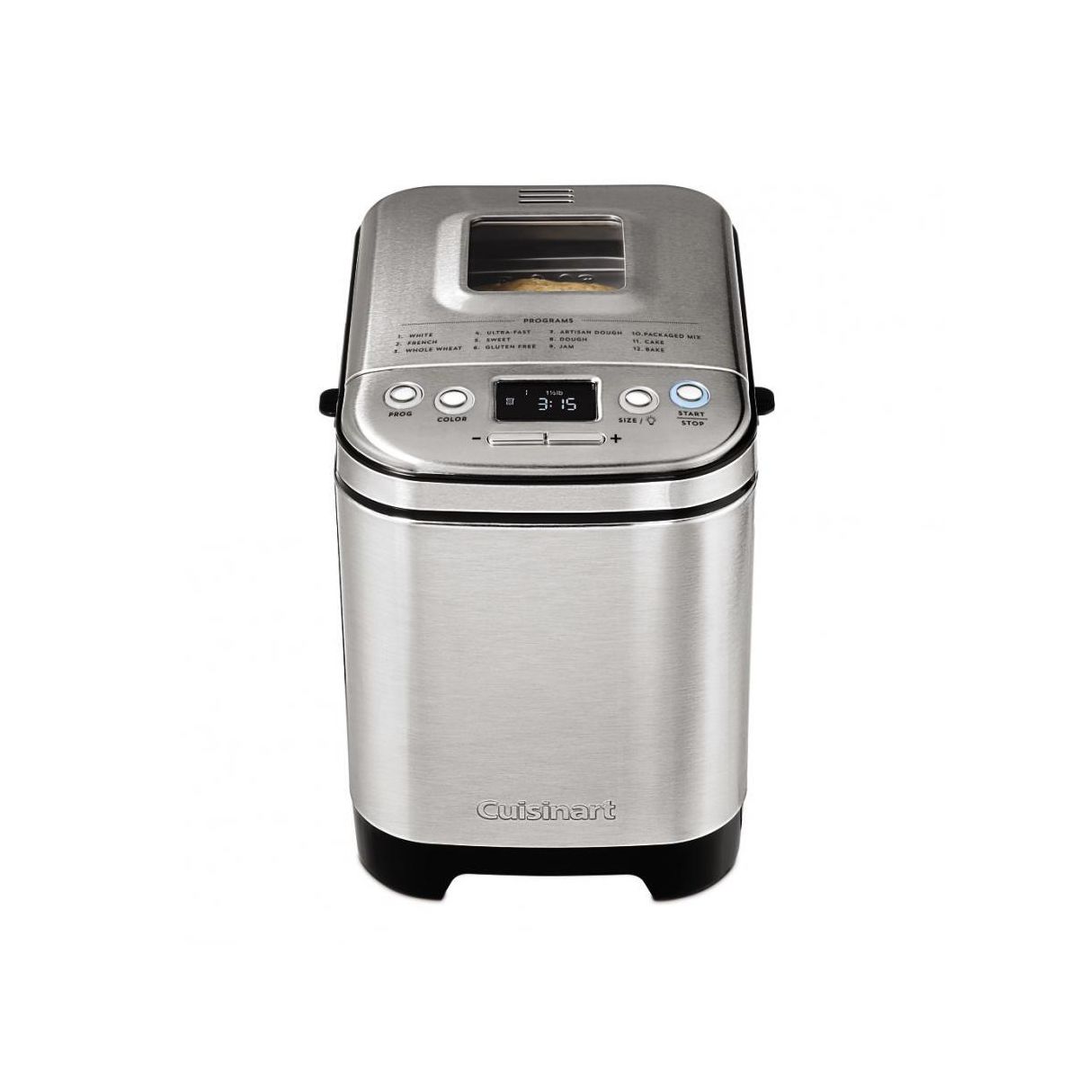Cuisinart Compact 2 lbs Bread Maker - Stainless Steel