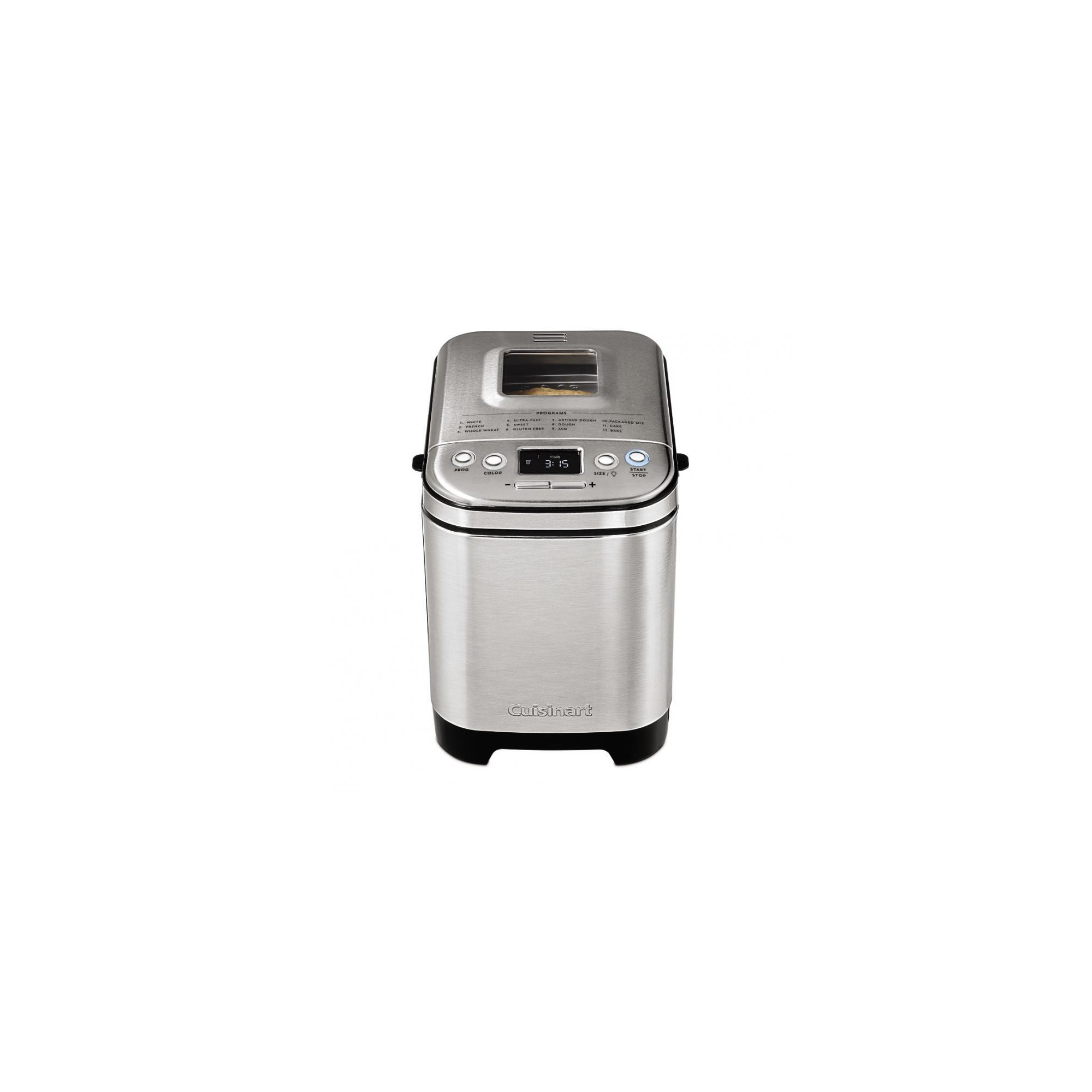 Cuisinart Compact 2 lbs Bread Maker - Stainless Steel