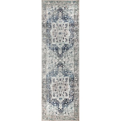 Nuloom Harriet Vintage Medallion Fringe Indoor Area Rug