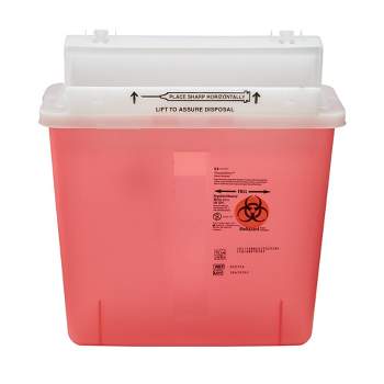SharpStar In-Room Sharps Container 1.25 gal. Horizontal Entry