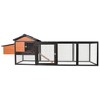 ORRD Large Wooden Chicken Coop: Waterproof Outdoor Hen House & Rabbit Hutch - 4 of 4