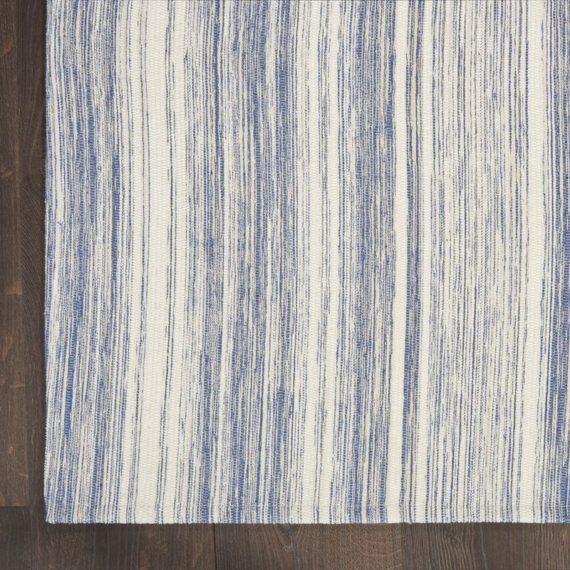 Nicole Curtis Lake Abstract Stripe Jacquard Non-Skid Kitchen Accent Rug, 4 of 9
