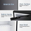 ZAFRO 2.1 Cu.ft Upright Freezer, Small Mini Freezer with Adjustable Thermostat,Removable Shelves, Reversible Single Door,Bedroom/Home/Dorms - 2 of 4