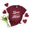 Simply Sage Market Women's Love Is Magic Short Sleeve Graphic Tee - 3 of 4