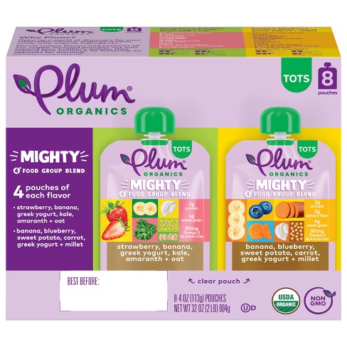 Plum organics hot sale food