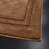 Non-Slip Machine Washable Solid Cotton 2 Piece Bathroom Rug Set by Blue Nile Mills - 3 of 4