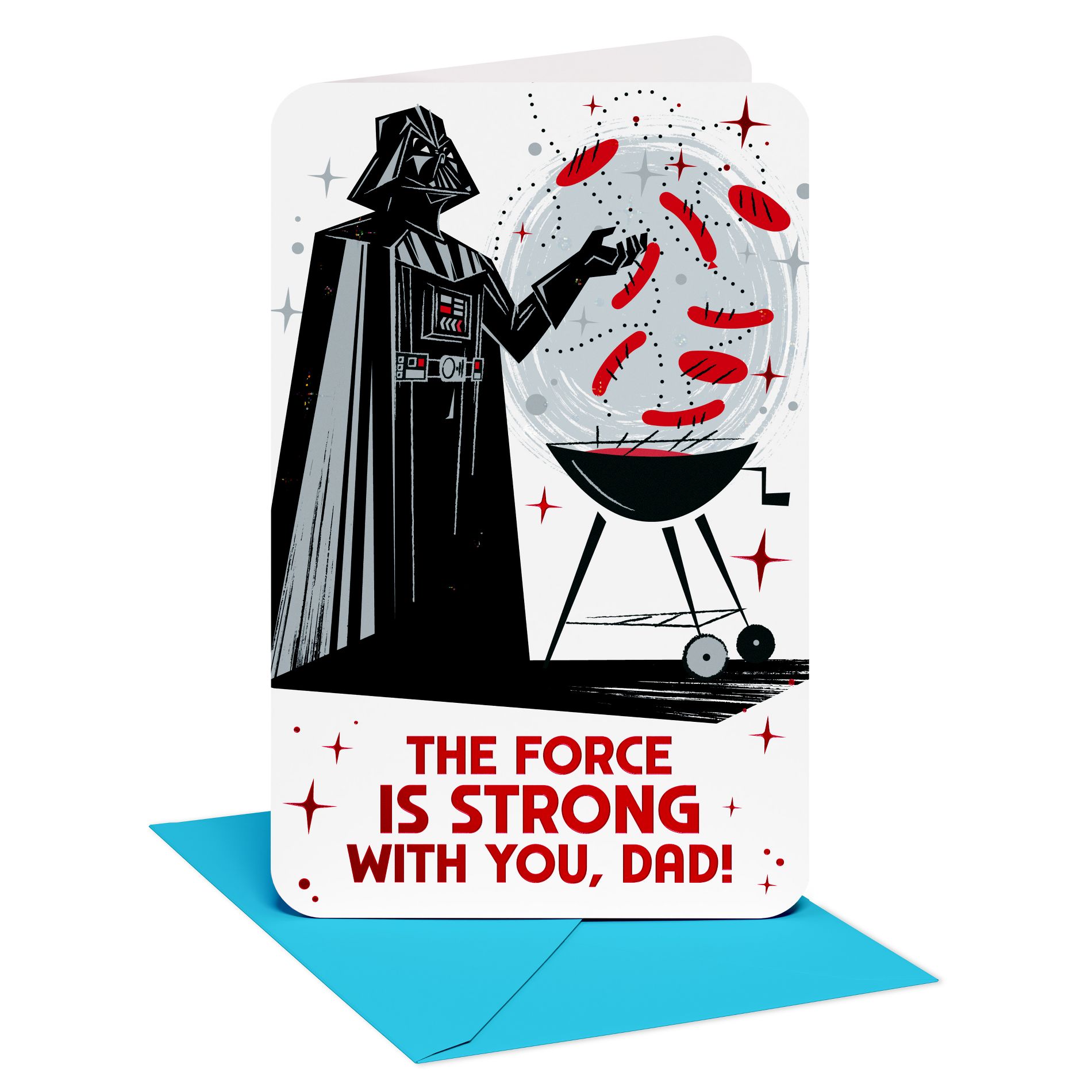 Star Wars Darth Vader Father's Day Card for Dad, To a Total Legend, Includes Envelope