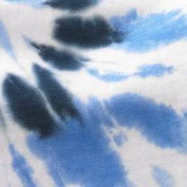 cool blue tie dye