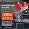VEVOR Electric Hoist, 1320 lbs 120V Electric Winch with 328 ft Wireless & 14 ft Wired Remote Control, 40 ft Single Cable Lifting Height - 3 of 4