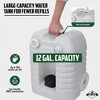 Hike Crew Portable Sink & Water Reserve - Hand Wash Station W/12 Gal Capacity Tank, Wheels & Handle - 3 of 4