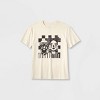 Black History Month Adult Chess People Short Sleeve T-Shirt - Cream - image 2 of 4