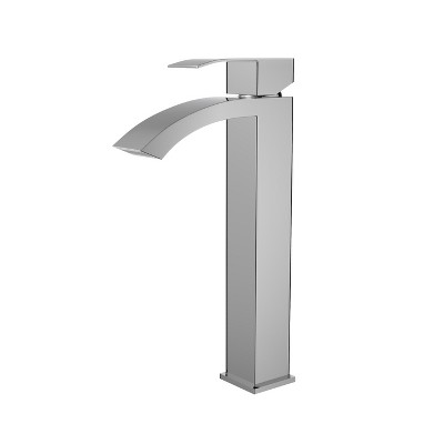 ONWITH 11.21" CUPC Certified Single Handle Bathroom Sink Faucet (Chrome Finish)
