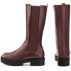 BLISSFUL STEP Women's Platform Mid Calf Chelsea Boots - 3 of 4