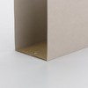 Smead TUFF Hanging Box Bottom Folder with Easy Slide Tab, 4" Expansion, 1/3-Cut Sliding Tab, Letter Size, Steel Gray, 18 Per Box (64242) - 4 of 4