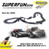 Joysway: SuperFun 206 - 1/43 USB Power Slot Car Racing Set, Size: 82"x43" - 2 of 4