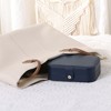 Unique Bargains Travel Small Portable PU Leather Storage Display Holder Jewelry Box for Women's Girls' Gifts - 4 of 4