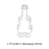 Unique Bargains Pastry Cutter Music Note Cookie Cutter Dishwasher Safe Stainless Steel Silver Tone 1Pcs - 3 of 4