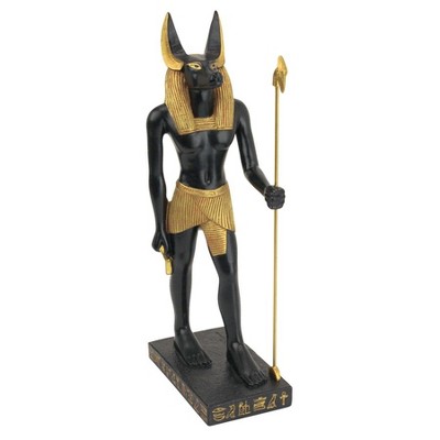 Design Toscano Anubis, God Of The Egyptian Realm Statue : Target