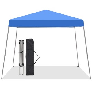 Ainfox 10'×10' Pop-up Slant Leg Portable Canopy - 1 of 4