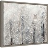 Amanti Art Snowy Habitat I (Owl) by Alicia Ludwig Canvas Wall Art Print Framed 20 x 16-in. - 3 of 4